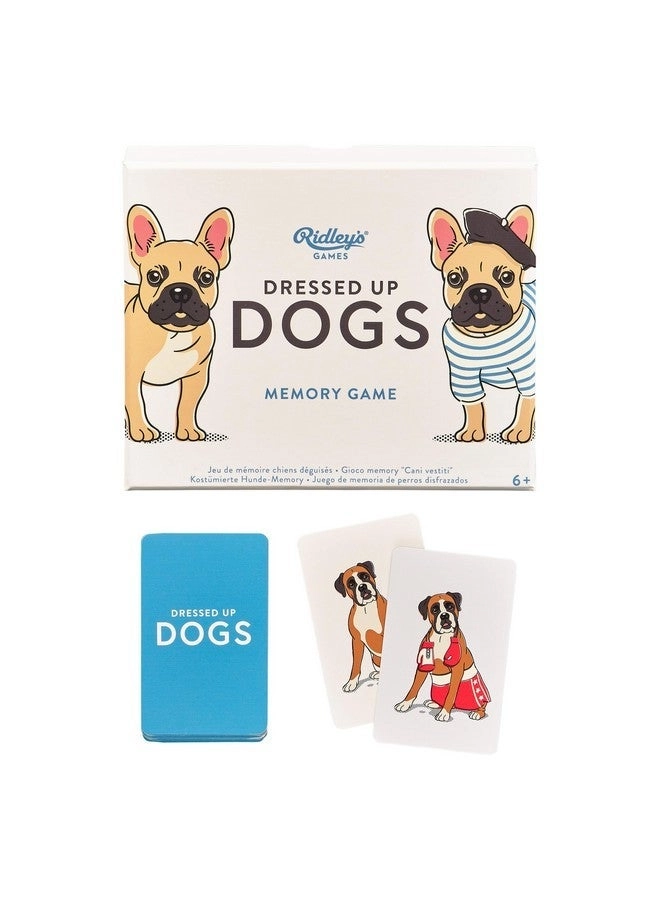 RIDLEY'S GAMES Dressed Up Dogs - Memory Game