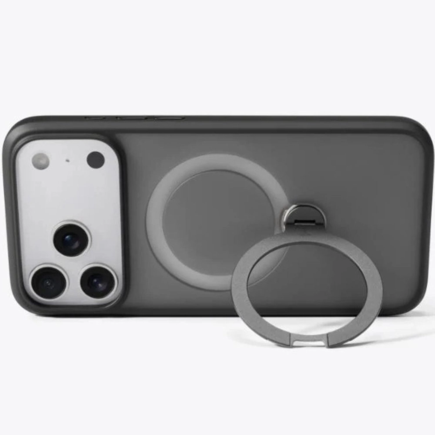 Ostand Spin Series Silicone Case with MagSafe for iPhone 17 Pro