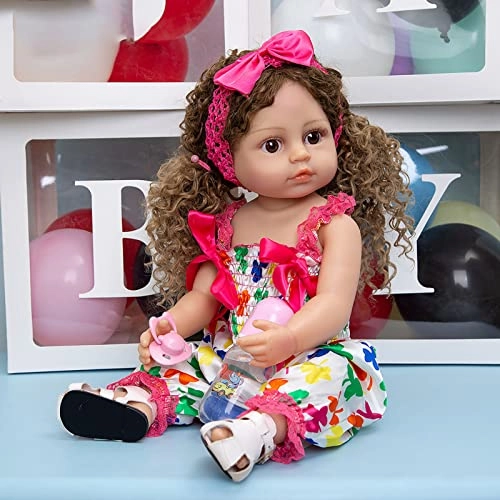 Reborn Baby Doll - 22 Inch Full Vinyl Baby Girl