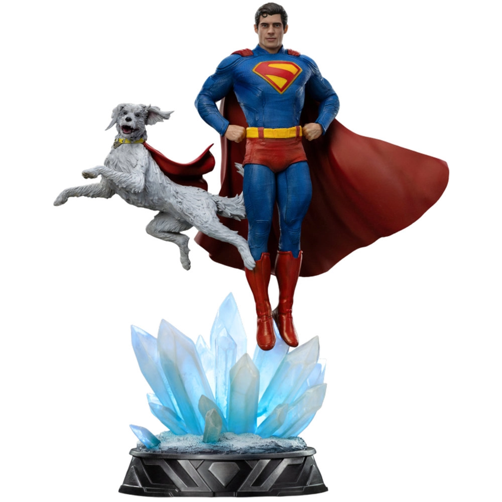 Iron Studios Battle Diorama Series - Superman Legacy - Superman And Krypto