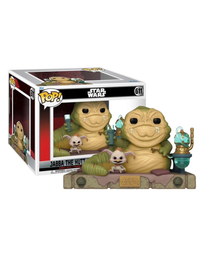 FUNKO Jabba the Hutt & Salacious B. Crumb - Star Wars Episode VI: Return of the Jedi 40th Anniversary Deluxe Vinyl Figure
