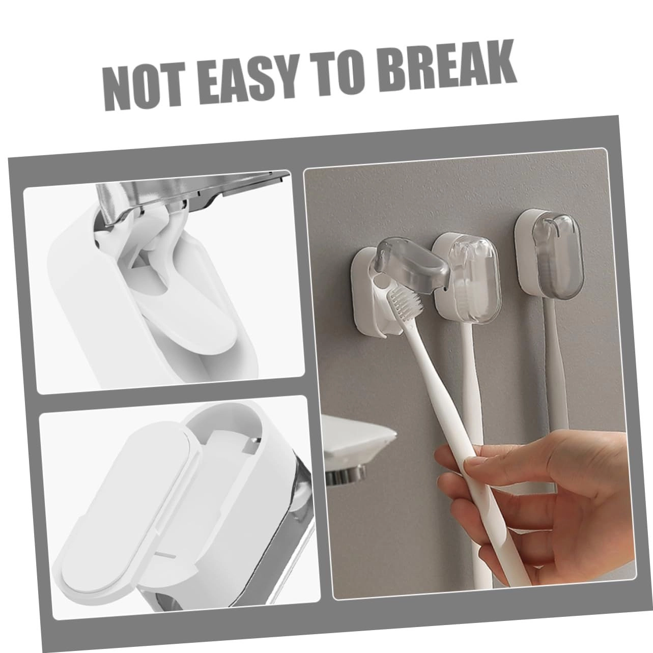 Toothbrush Holders - wall 2 Pack
