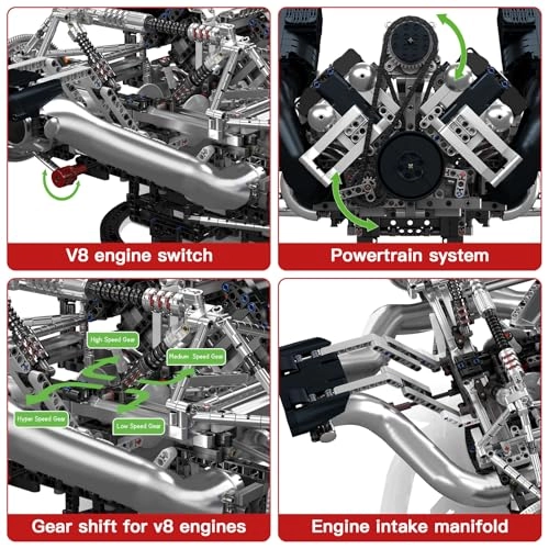 10248 V8 Engine - Building Blocks Shift Function
