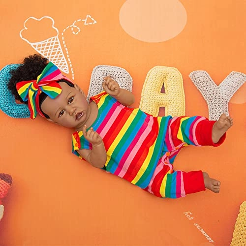 Reborn Baby Doll - 22 Inch Silicone Baby Girl Ages 3+