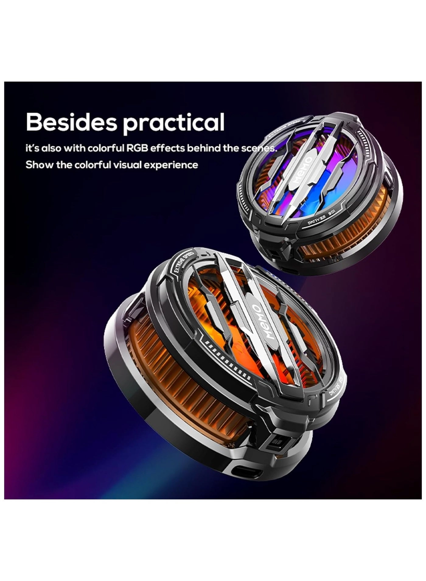 CX07 - 2.83-3.66 inches Black+RGB