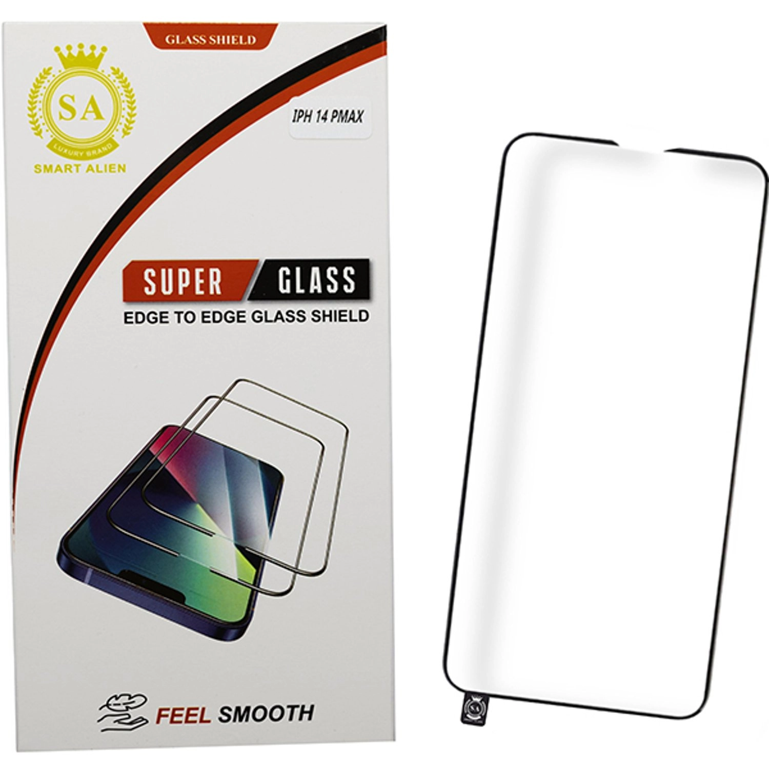 Smart Alien Clear Tempered Glass Screen Protector for iPhone 14 Pro Max