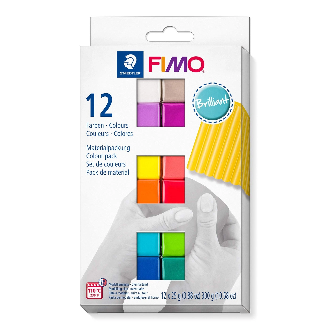 Staedtler 8023 C12-3 - FIMO Soft 12 x 25 g 12pcs.