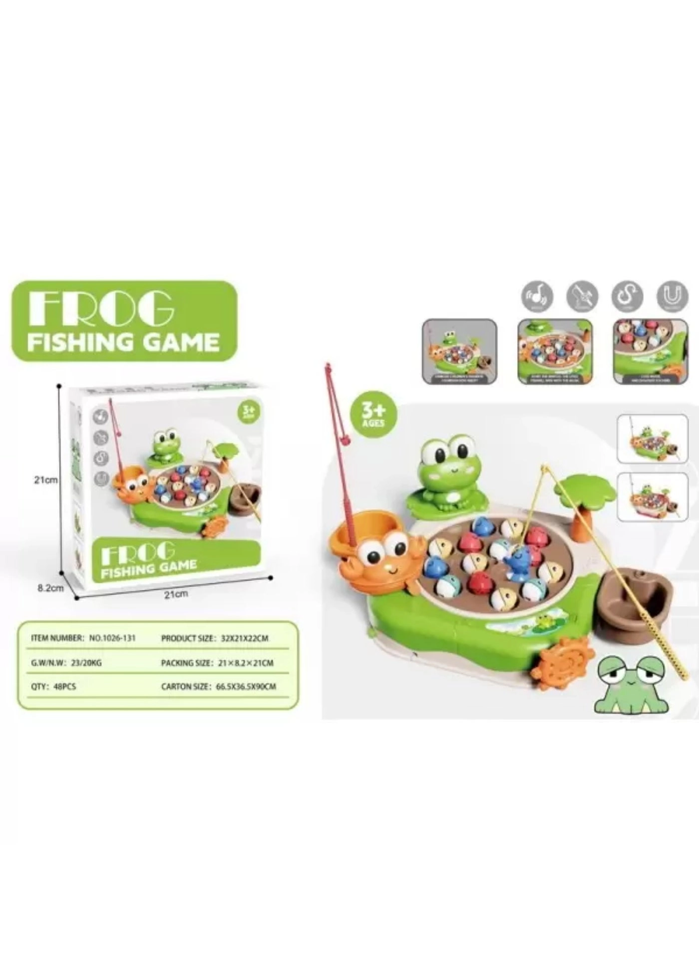 Aspire Books Frog Musical Toy - 3 years+