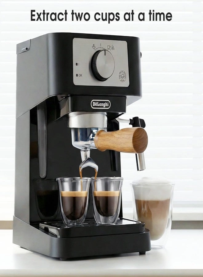 Lay-Flat Bottomless Portafilter - 51mm Stainless Steel