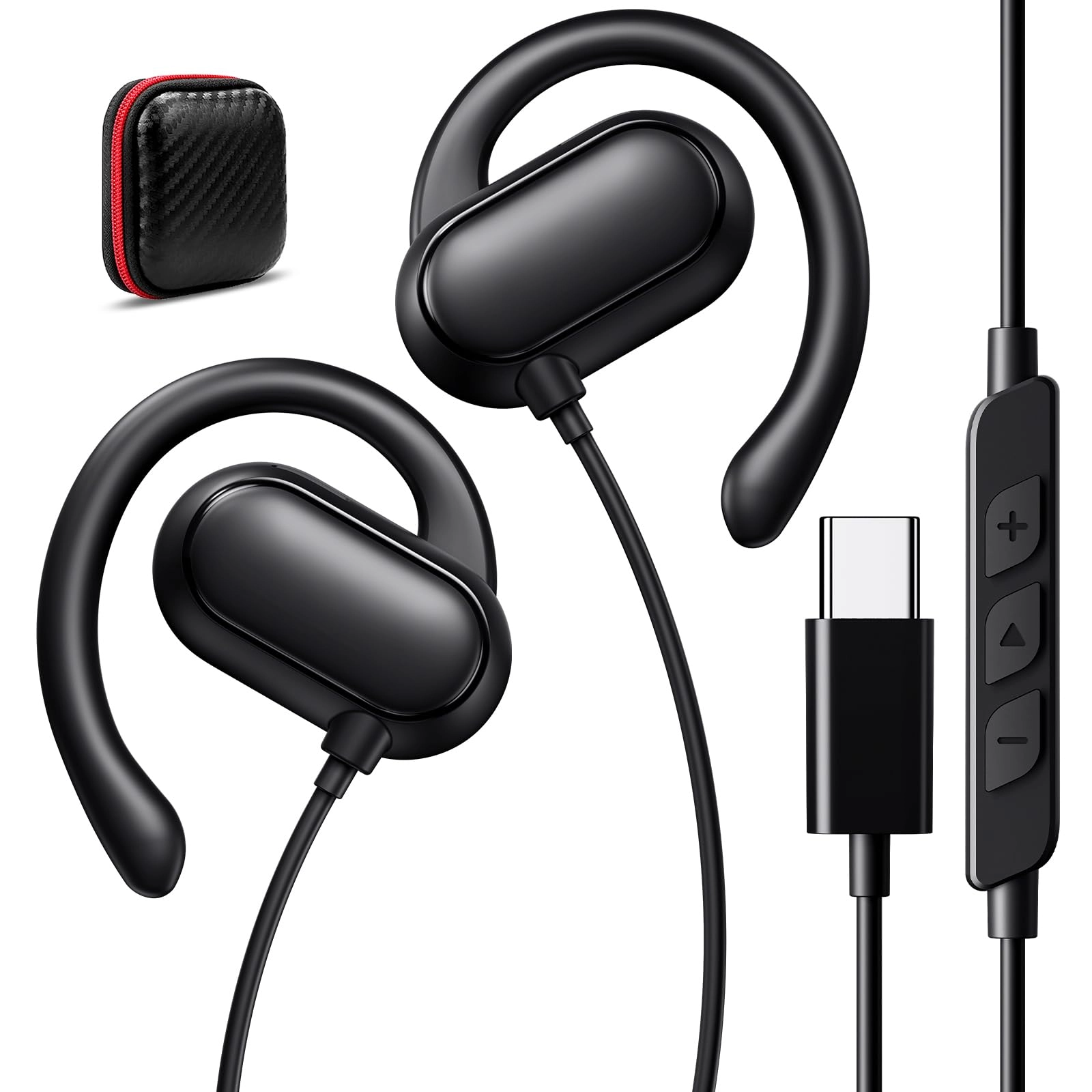 iMangoo USB C Headphones Wired Earbud