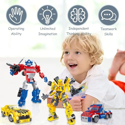 Transforming Building Set (13036) - 2in1 Robot Truck STEM