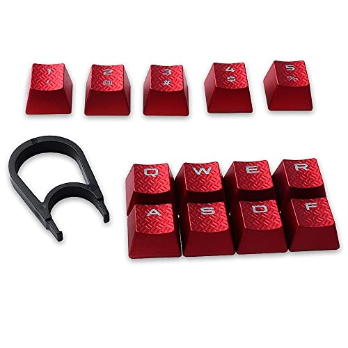 FPS Backlit Key Caps - 13 Red Keys