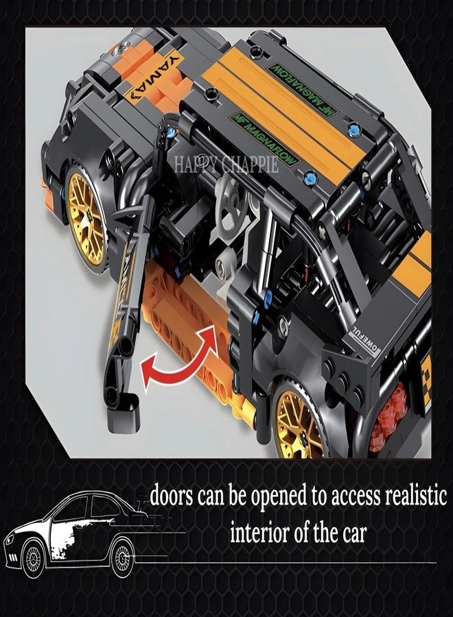 Mechanical Super Car - Openable Doors Rubber Wheels