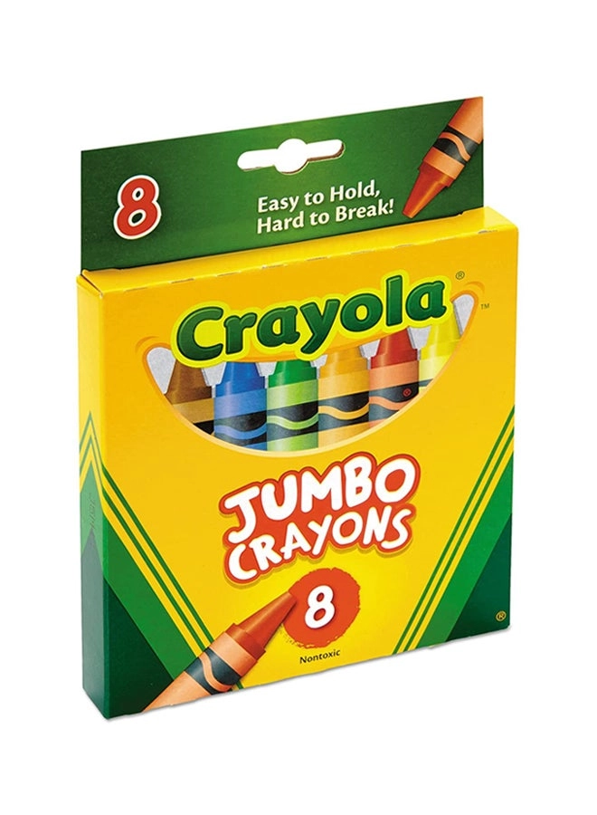 Wax Crayons - 8 Pcs