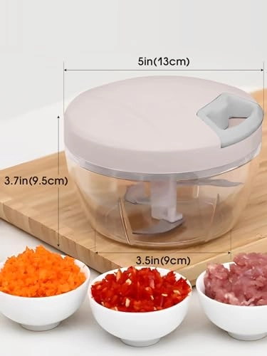 Manual Rope Chopper - 500ml 3 blades