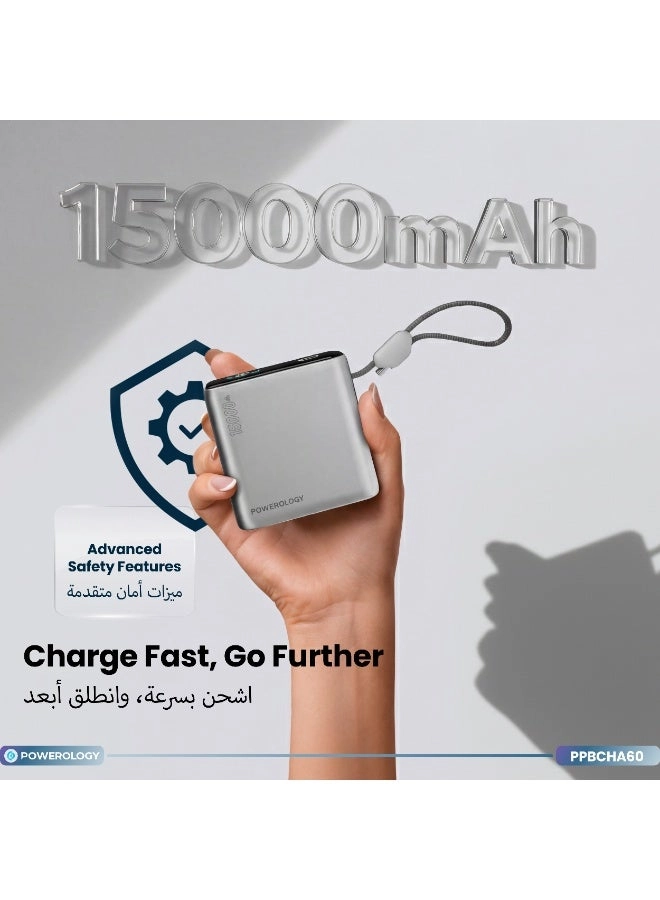 PPBCHA60GY - 15000mAh 15W