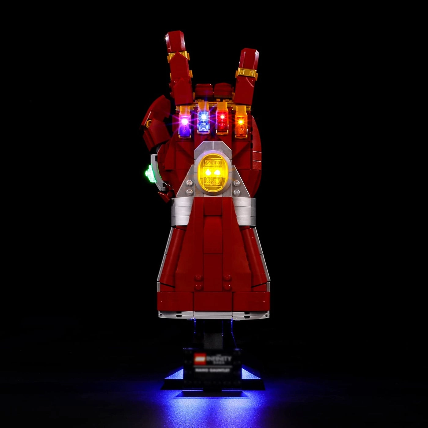 Led Lighting Kit for LEGO-76223 Nano Gauntlet