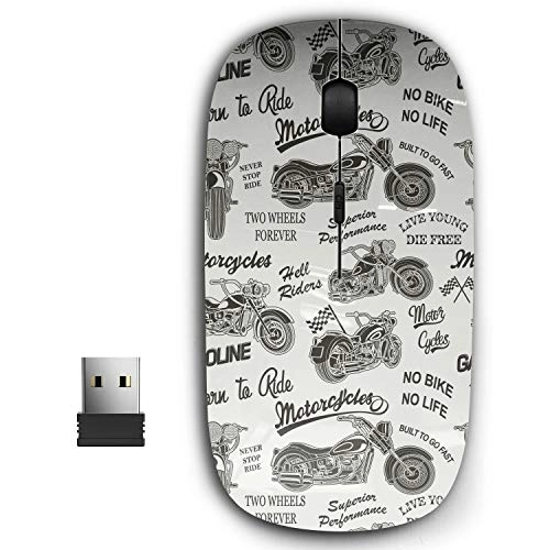 Ergonomic Portable Mouse - USB Wireless