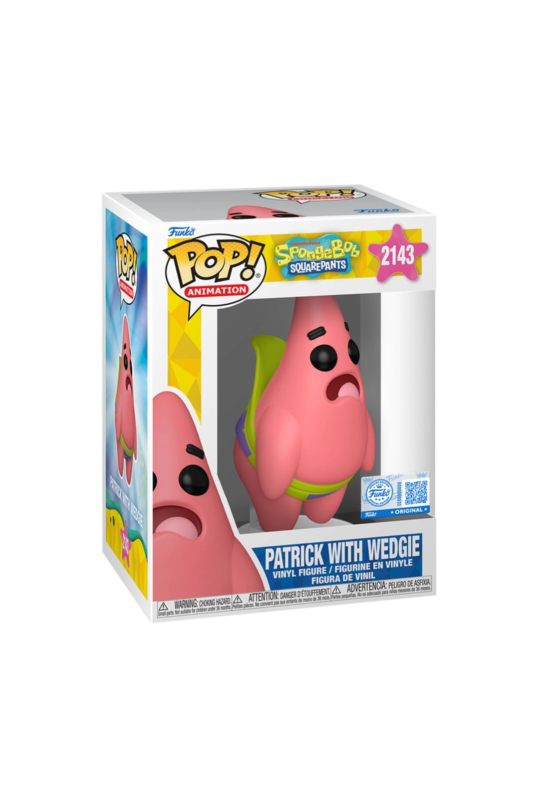 POP! Animation Patrick - SpongeBob SquarePants (13.5 cm)