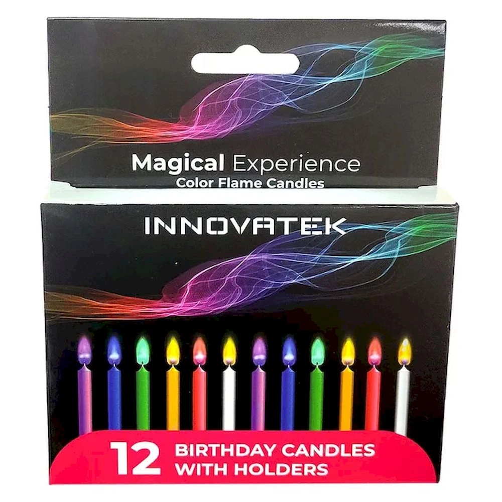 Innovatek Colourful Candles - 12