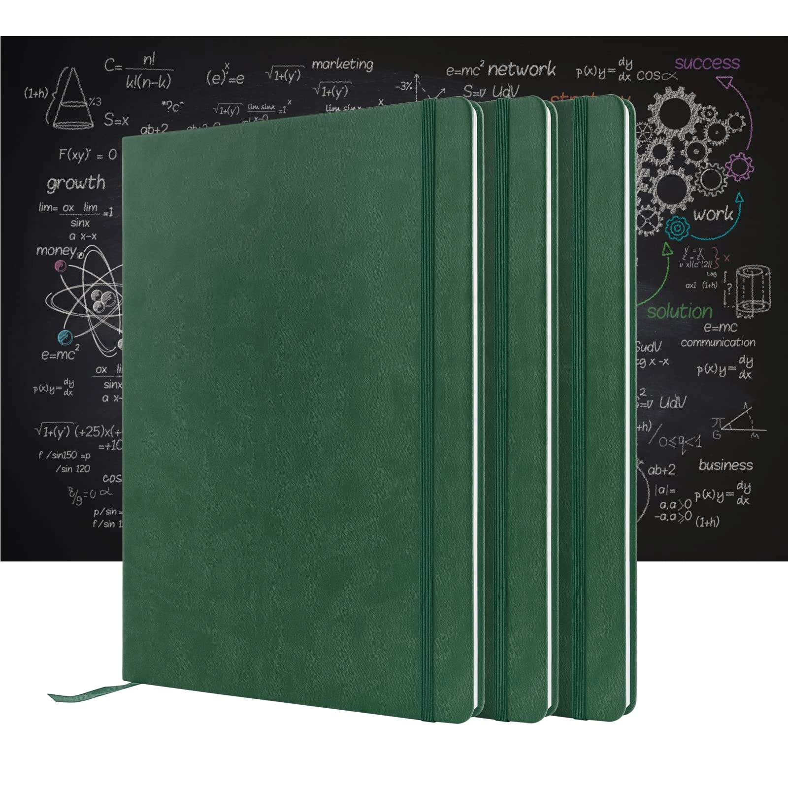 Notebook A4 Hardcover - Lined 80 Sheets
