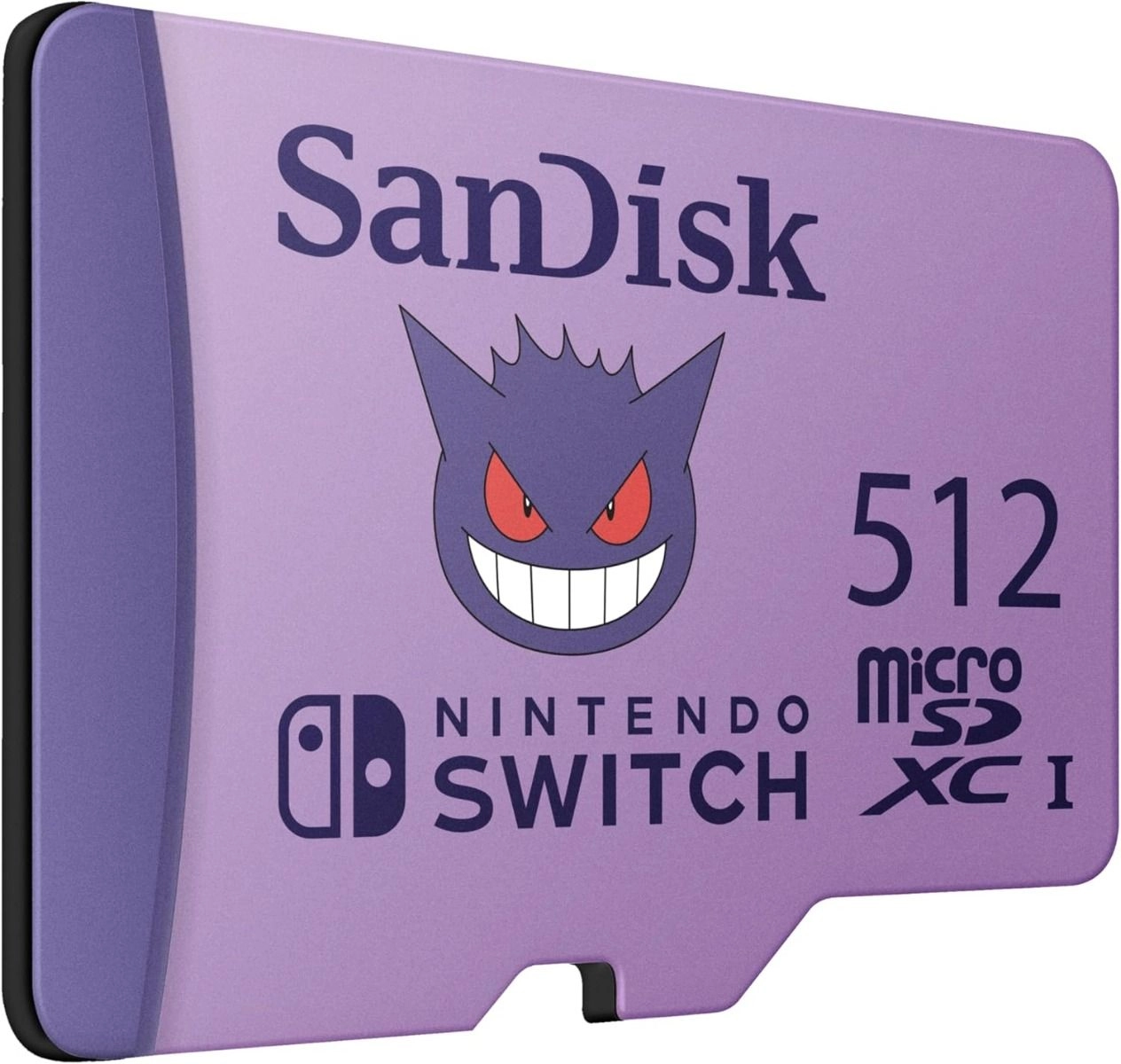 Pokemon Gengar MicroSD 512GB