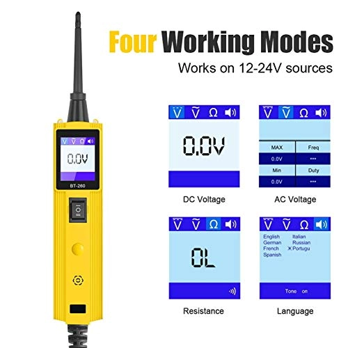 BT260 - Car Electrical Circuit Tester LED Display