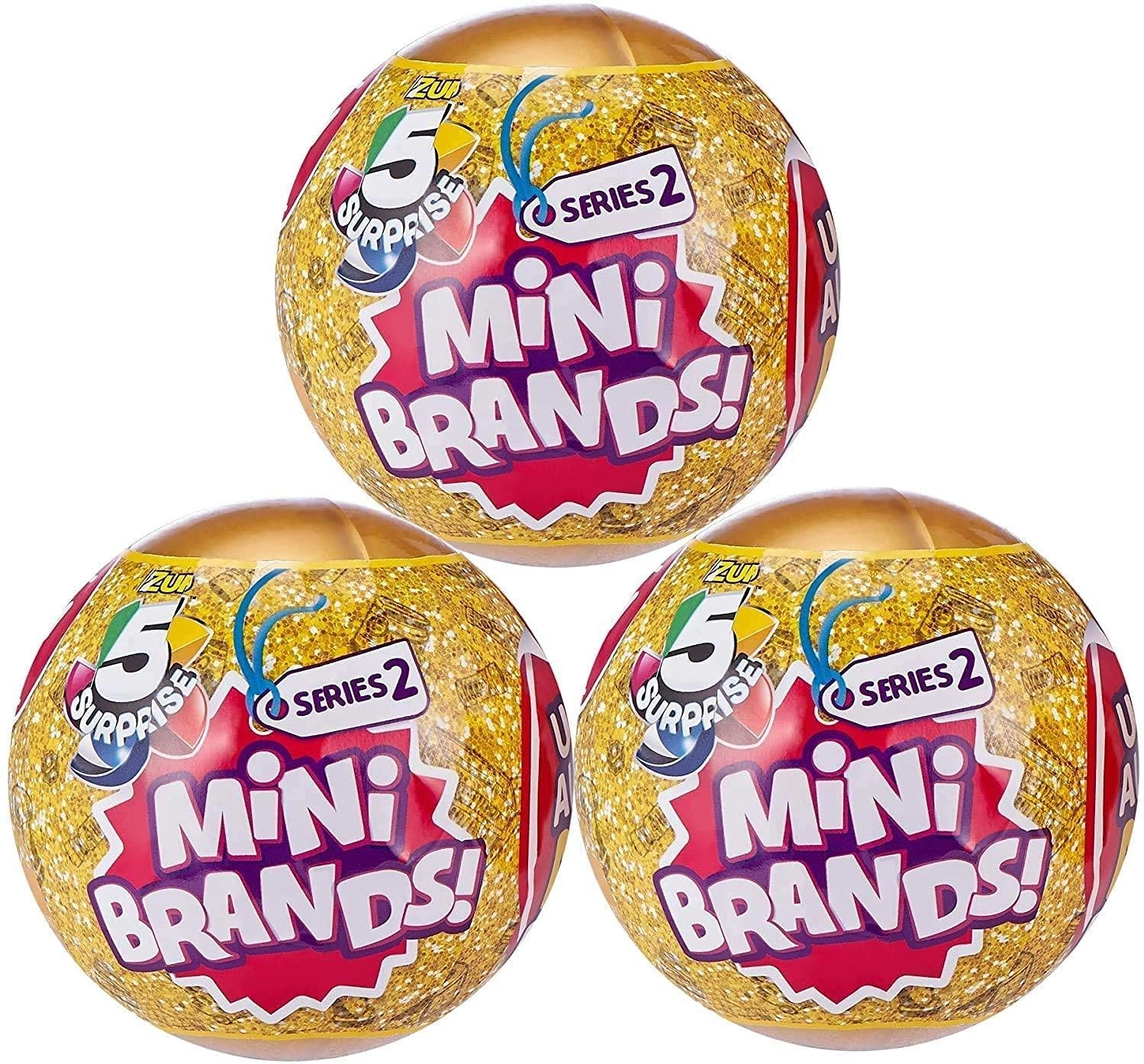 ZURU 5 Surprise Mini Brands - 3 Bundle