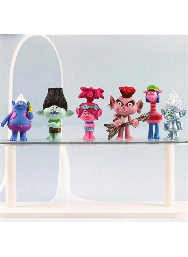 Trolls Action Figure - 6 piece(s)