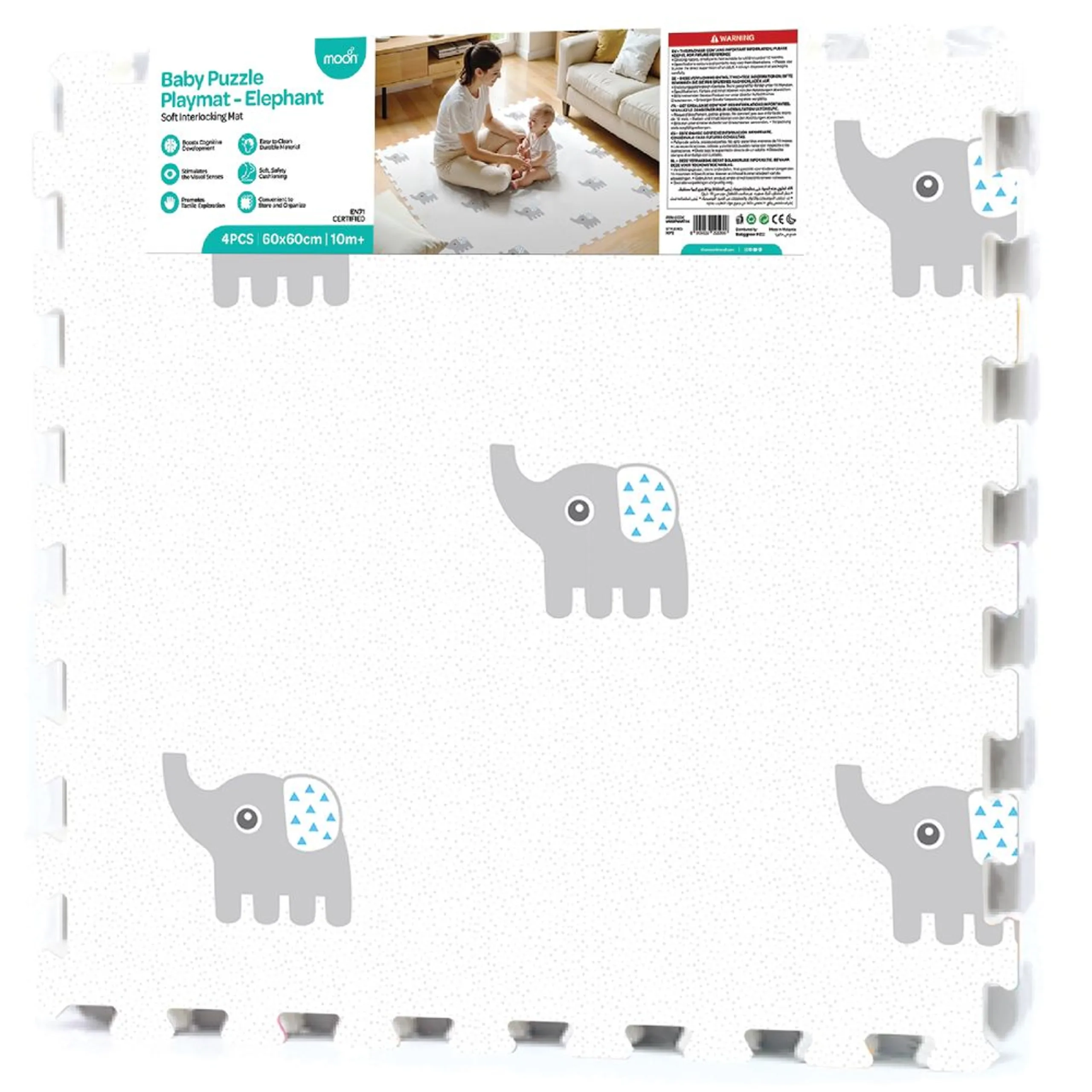 Puzzle Activity Floor Mat - 10 Months