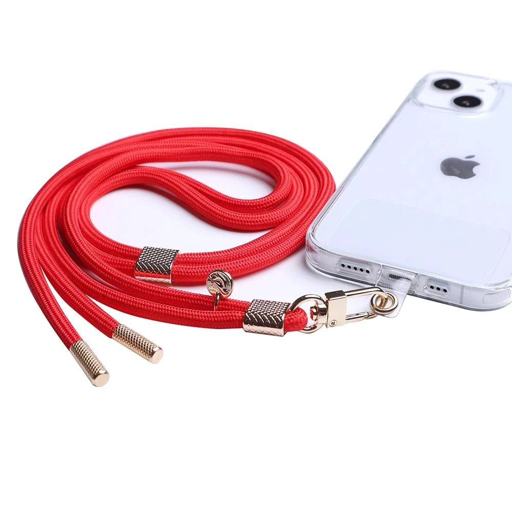 Protection Pro QUIX - Mobile Smart Strap - Red Gold Metal Strap Lock