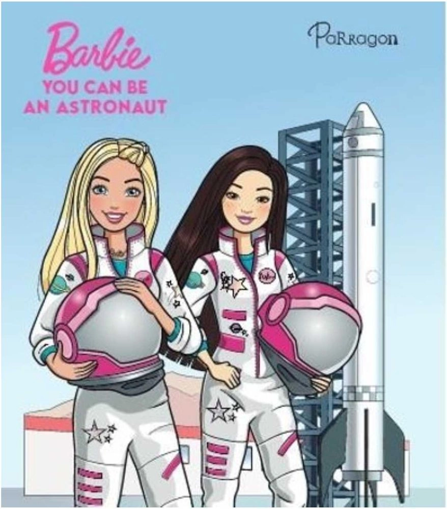 Barbie You Can Be An Astronaut - Story & Treasury Book 32 Pages