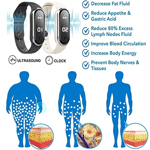 Ultrasonic Weight loss Smart Watch - USB Charging 90 mAh