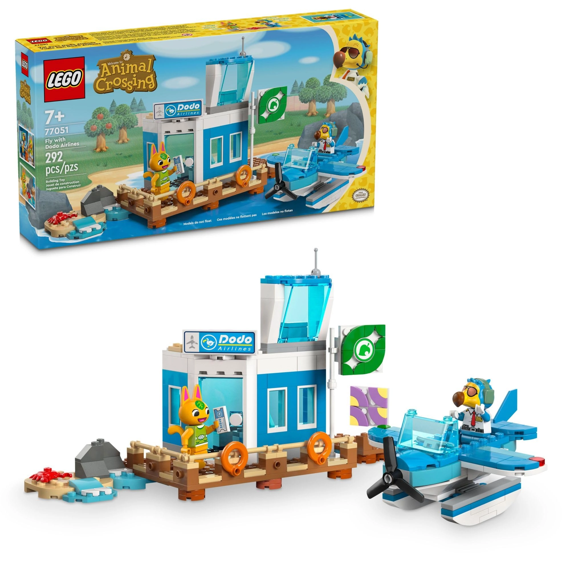 Animal Crossing Fly with Dodo Airlines Airport Playset