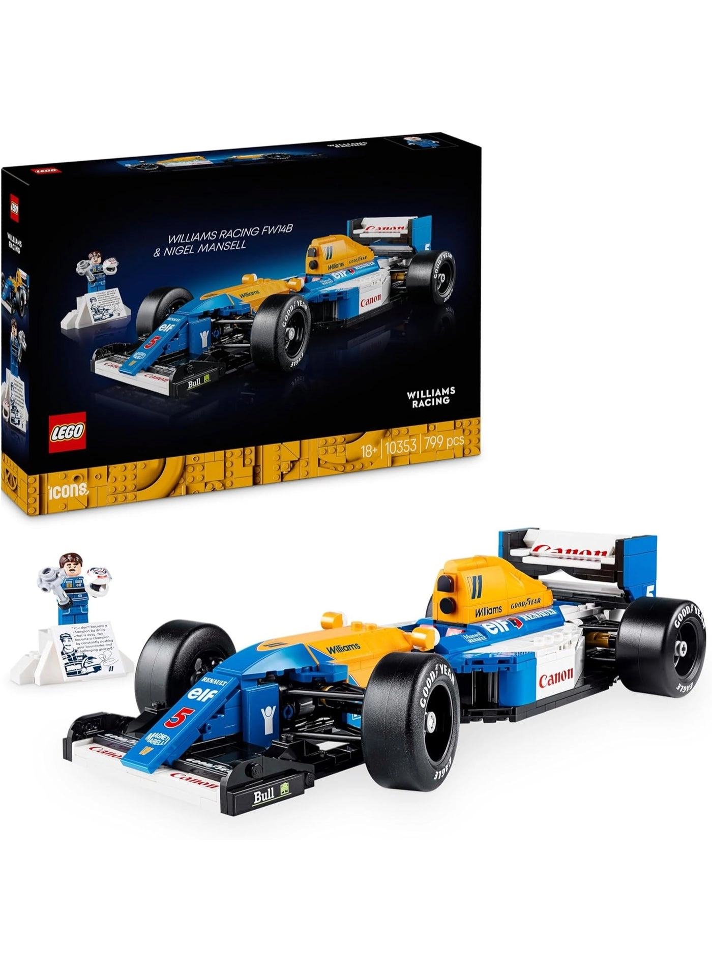 Williams Racing FW14B & Nigel Mansell (10353)