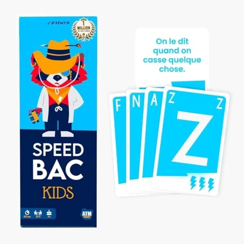 Board Games + Blumie Decap - Speed Bac J Kids