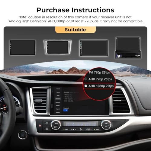 A4281EU26 - Night vision RCA 1280 x 720 pixels