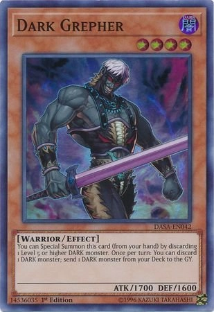 Yugioh Singles Dark Grepher