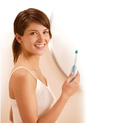 One Battery Toothbrush - Miami Coral 3 month battery life 2 Minute Timer