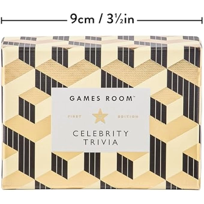 CELEBRITY TRIVIA - AGES 96+ 140 QUIZ CARDS