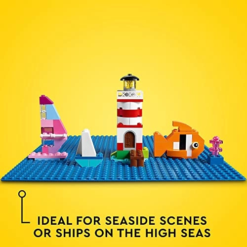 Classic Blue Baseplate (11025) - 32x32-stud