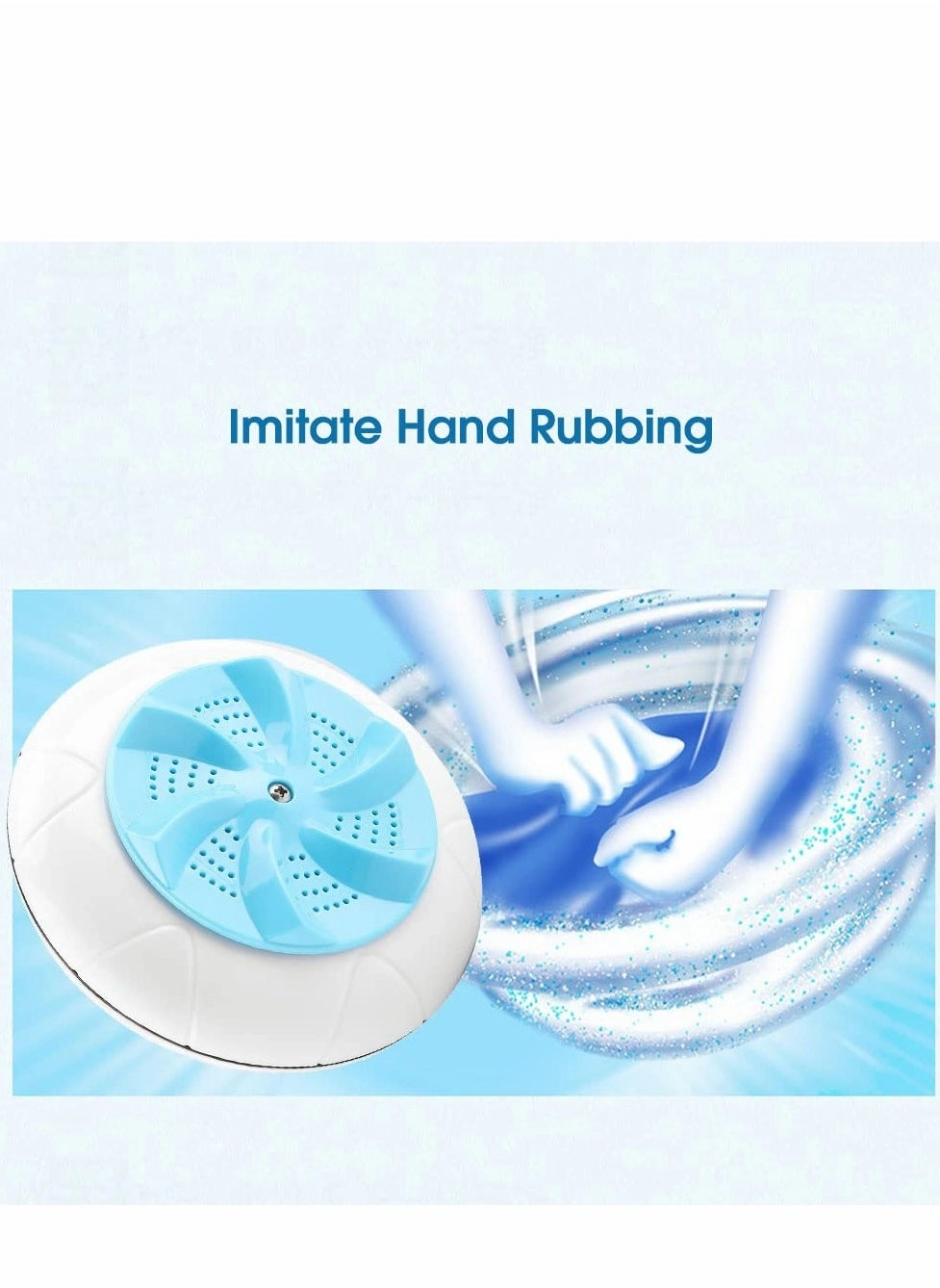 Ultrasonic Turbine Washing Machine