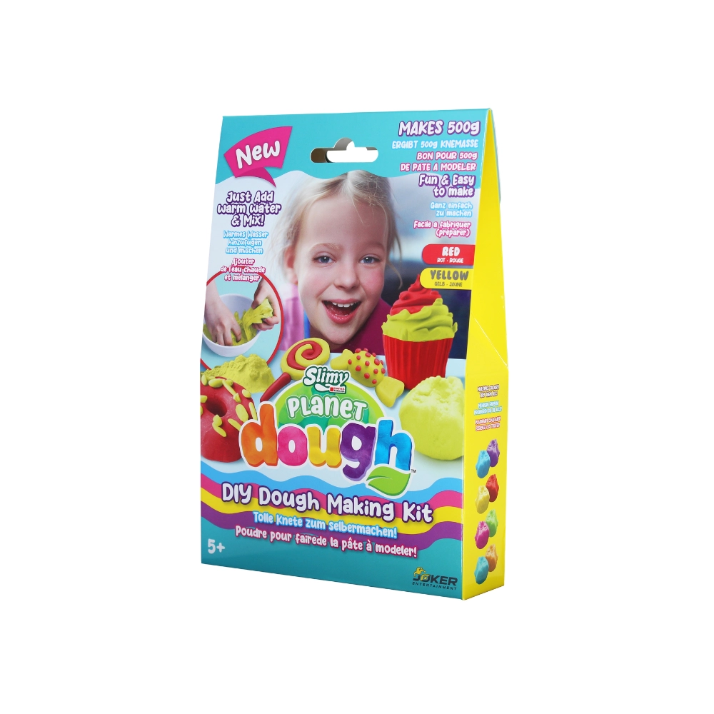 Planet Dough DIY Dough Making Kit - 4 colors 3+ years