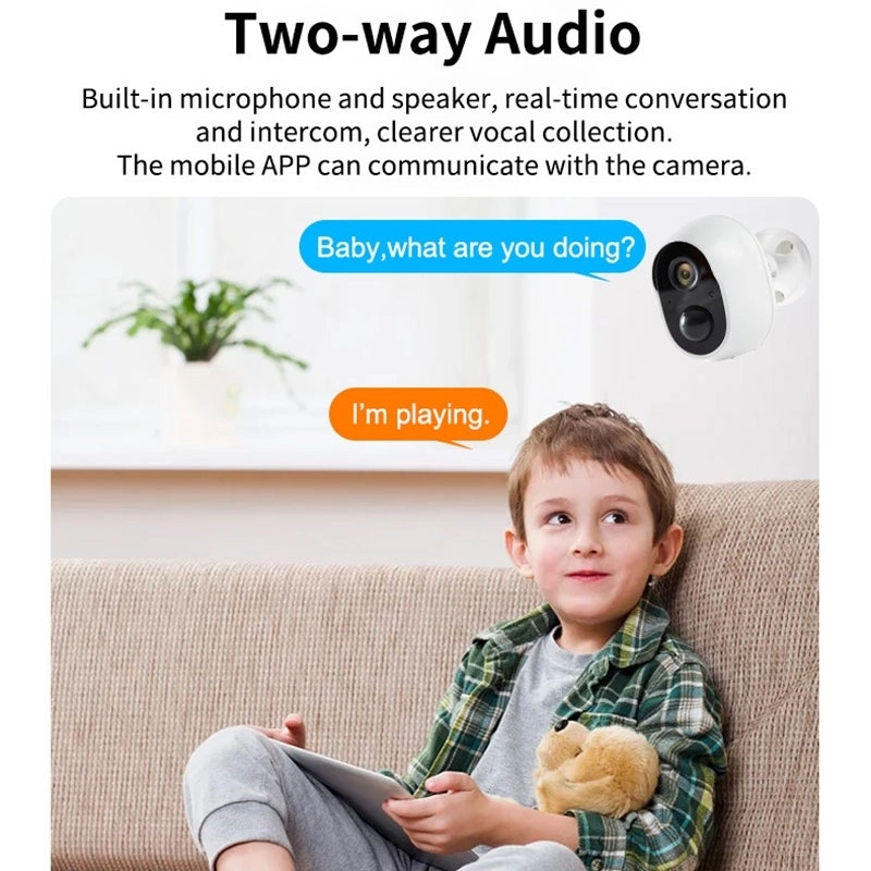 Home Outdoor Security Camera 3MP