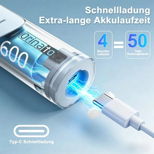 3862 - 8 Brush Heads 3 Modes White