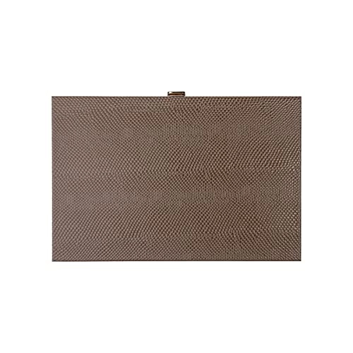 Backgammon Set - Medium Chestnut Vegan Leather