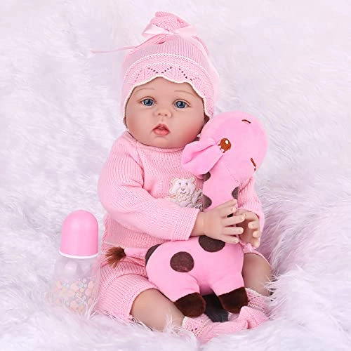 Reborn Baby Doll - 55cm 22" Vinyl Cotton Body
