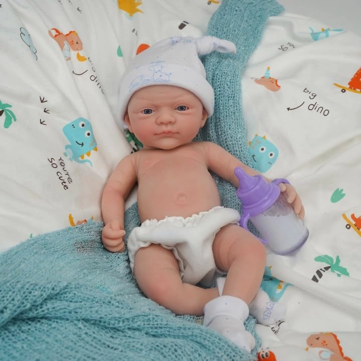 Reborn Baby Doll - 12" Silicone Boy Ages 3+