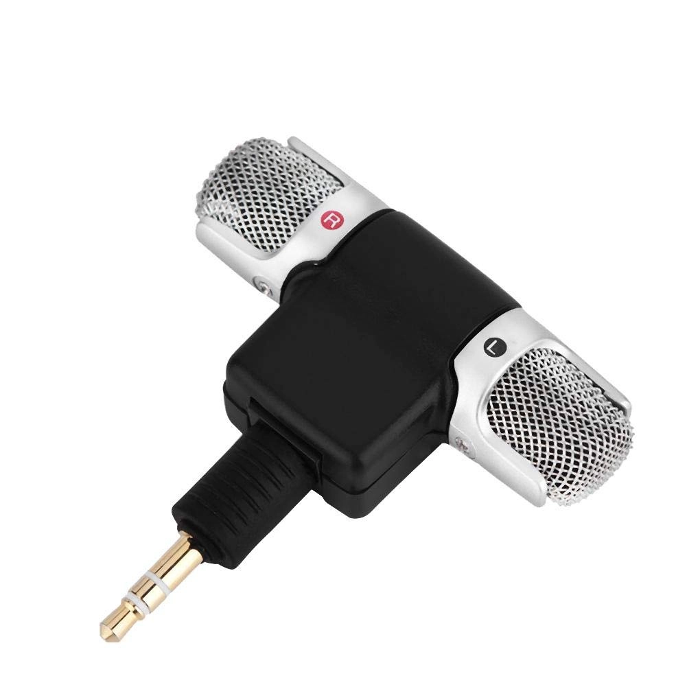Topiky Mini Stereo Condenser 3.5mm-Mini-Jack Microphone