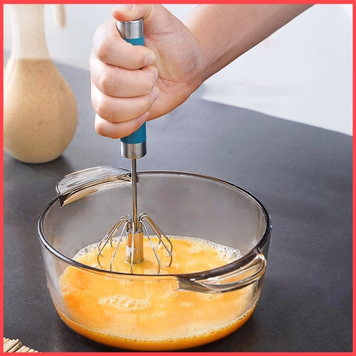 Dustex Hand Mixer Whisker - Stainless Steel Manual